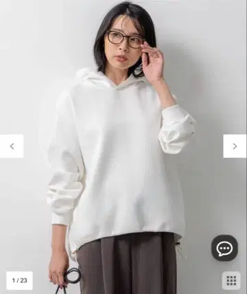 23구 컴포트 종이상자 저지 후드티