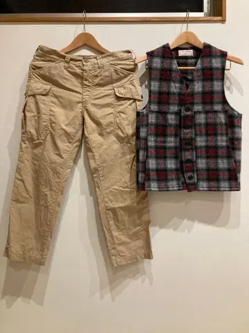 필슨 이탈리아 카고 팬츠 & 필슨 베스트 세트