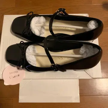 SNIDEL Chacott 콜라보 멜리 제인 펌프스 BLK L 사이즈