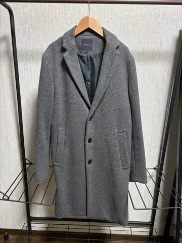 RAGEBLUE 그레이 체스터 코트 M