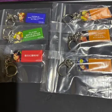 환상수호전 블라인드 대사 키링 7종 세트