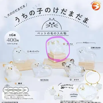 우리 아이 털뭉치 캡슐 토이 총 6종