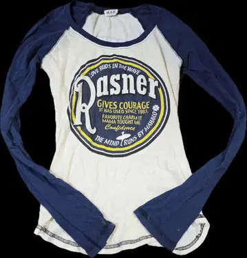 d.i.a. 프린트 디자인 롱 슬리브 티셔츠