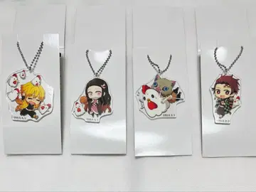 귀멸의 칼날 로손 한정판 아크릴 키링