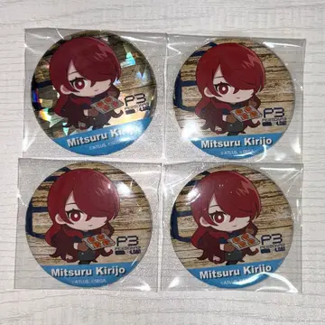 페르소나 키리조 미츠루 아르베이커 콜라보 캔뱃지 홀로