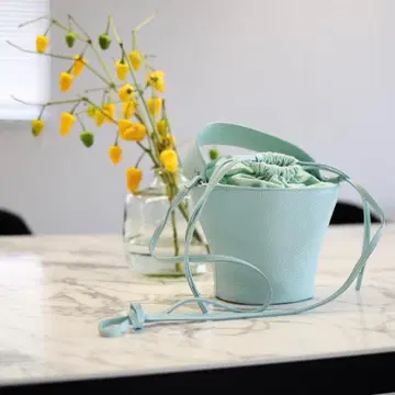 ayako Pottery Bag AQUA