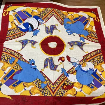 알라딘 지니 대형 손수건