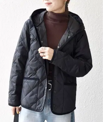 SHIPS any 별주 TAION 후드 다운 자켓