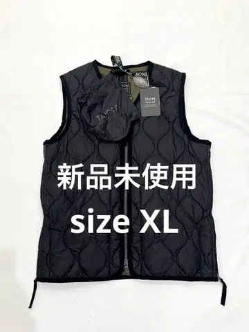 미사용 새상품 TAION 타이온 다운 베스트 size XL