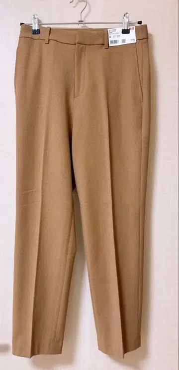 유니클로 웜 스마트 팬츠 브라운