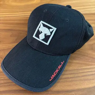 미사용 쟈칼 메쉬 캡 스퀘어 로고 화이트