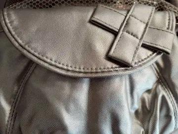 초안 200 그레이 나일론 숄더백 리본 포함