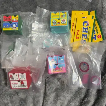 산리오 미니 체스트 2 컴플리트 세트 한교동 마이멜로디