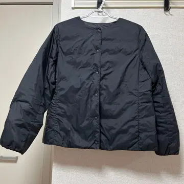 무인양품 XL 사이즈 다운 자켓 블랙