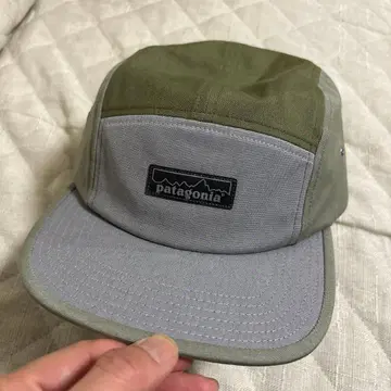 [미사용 새상품] 파타고니아/5패널 캡/그레이 x 올리브