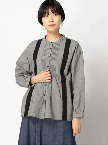 사만사 모스모스 자수 블라우스 프리 사이즈