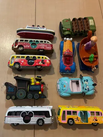 디즈니 토미카 묶음 판매 10대