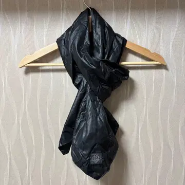 포스트 오버올즈 나일론 타프타 스카프 스톨 블랙