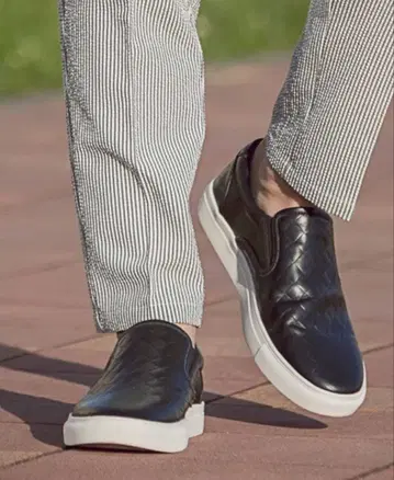 가죽 슬립온 AKM contemporary 가죽 스니커즈