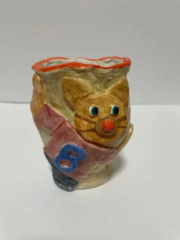 펜꽂이 핸드메이드 점토