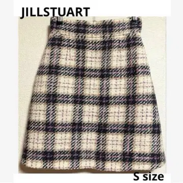 [ 컨디션 최상 ] JILLSTUART 체크 타이트 스커트 S 사이즈