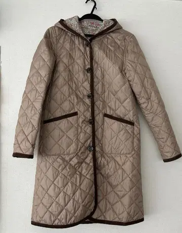 리버티 벨메종 리버서블 퀼팅 코트