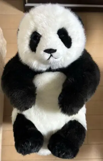 [택 포함 새상품] 우에노 동물원 팬더 샤오샤오 안고 봉제 인형