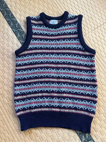 MICHAEL ROSS 마이클 로스 쉽스 페어아일 패턴 베스트 니트