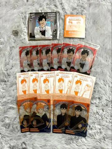 점페스 쇼와노트 하이큐!! 브로키 쿠로오 테츠로 클리어 카드