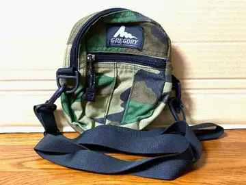 레어 빈티지 USA제 GREGORY 카모플라쥬 숄더백 S 당시 제품