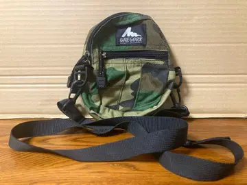 레어 빈티지 USA제 GREGORY 카모플라쥬 숄더백 S 당시 제품