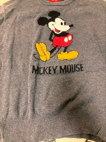펠리시모 미키마우스 긴팔 스웨터 LL