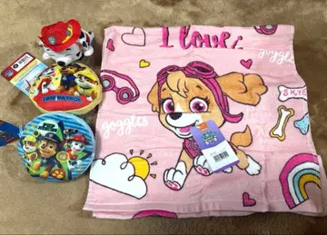 파우 패트롤 스카이 페이스 타월, 쫀득한 동전 지갑, 봉제 인형