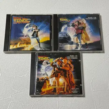 [백투더퓨처] 3부작 사운드트랙 CD 3장 세트 / 단종