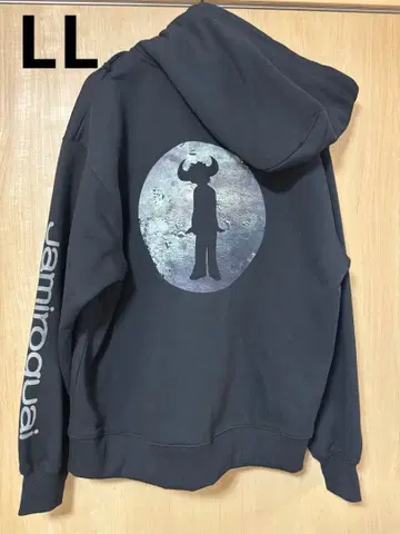 [ 새상품 ] 자미로콰이 지퍼 후드티 블랙 LL 사이즈