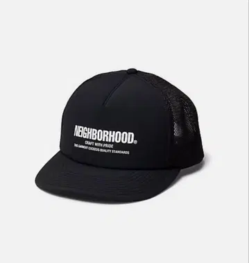 NEIGHBORHOOD 메쉬 캡 블랙
