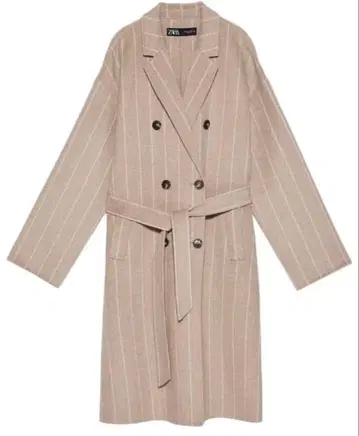 zara 스트라이프 코트