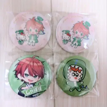 컬러풀 피치 쟈파파 씨 캔뱃지 산리오 직필 타워