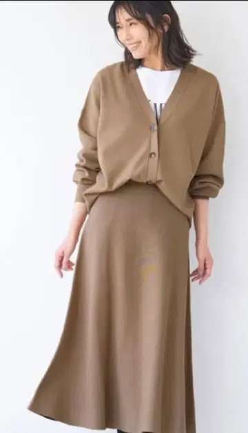 운모 앤딜 하프 밀라노 니트 셋업