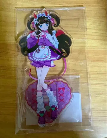 프리파라 하트데비데비 파티 아크릴 스탠드 쿠로스 아로마 하트데비파