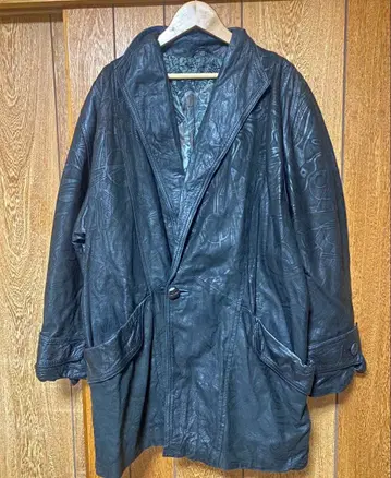 USED 가죽 코트 패턴 시모키타자와