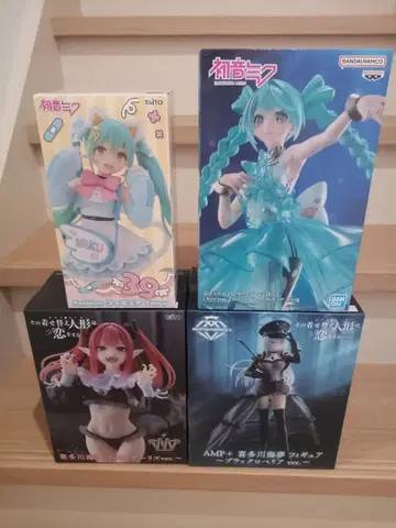 프라이즈 피규어 하츠네 미쿠 그 비스크 돌은 사랑을 한다 4체