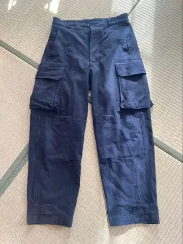 네이비 카고 팬츠 4 포켓