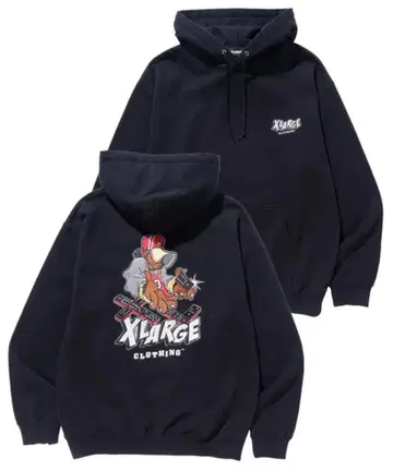 XLARGE GOING BROKE PULLOVER HOODED SWEAT