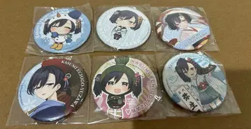 온천무스메 에치고유자와 카스미 캔뱃지 6개 세트