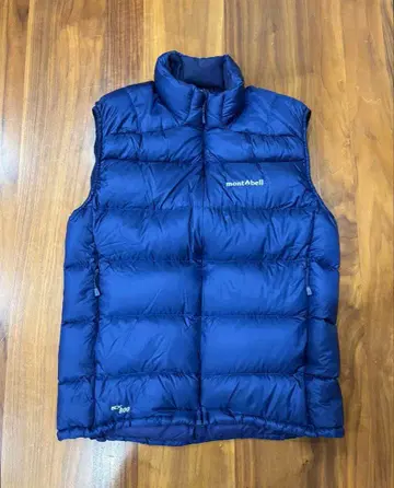 몽벨 라이트 알파인 다운 베스트 남성용 M 사이즈 네이비