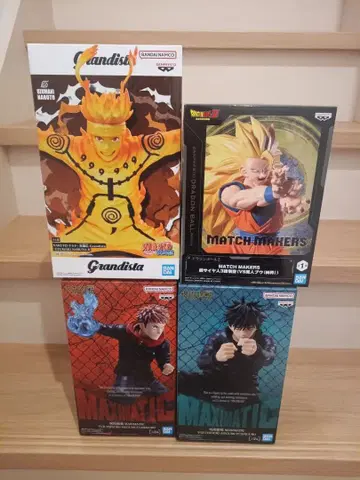 프라이즈 피규어 손오공 나루토 이타도리 유우지 후시구로 메구미