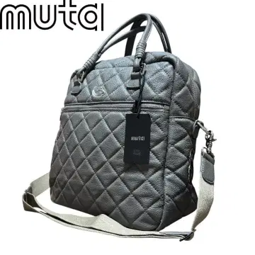 [ 새상품 택 포함 ] muta 무타 소가죽 토트백 퀼팅 숄더