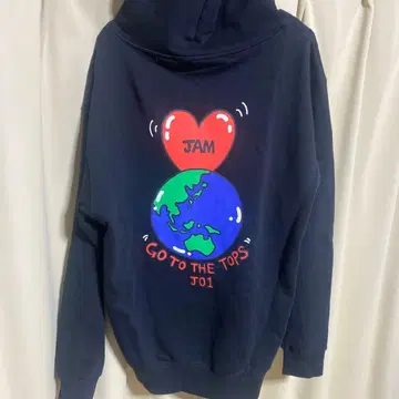 JO1 OTD GOTOTHETOPS 후드티 블랙 L 사이즈