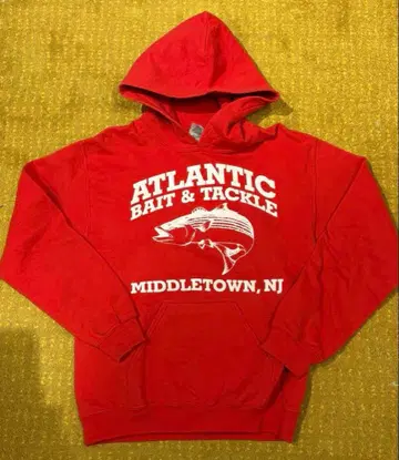 아틀란틱 연어 후드티 미국 빈티지 의류